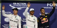Bild zum Inhalt: Formel 1 Abu Dhabi 2016: Pole Hamilton, Rosberg auf WM-Kurs