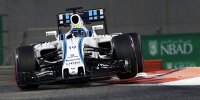 Bild zum Inhalt: Williams in Abu Dhabi: Massa freut sich, Bottas rätselt