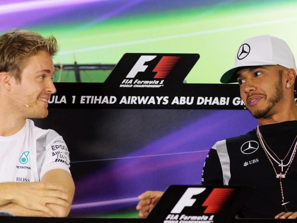 Nico Rosberg, Lewis Hamilton