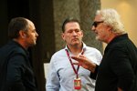 Gerhard Berger, Jos Verstappen und Flavio Briatore 