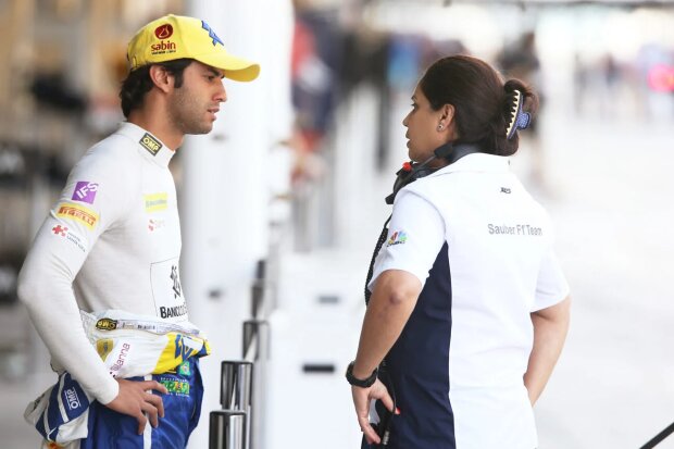 Felipe Nasr Monisha Kaltenborn Sauber Sauber F1 Team F1 ~Felipe Nasr (Sauber) und Monisha Kaltenborn ~ Felipe Nasr Monisha Kaltenborn Sauber Sauber F1 Team F1 ~Felipe Nasr (Sauber) und Monisha Kaltenborn ~