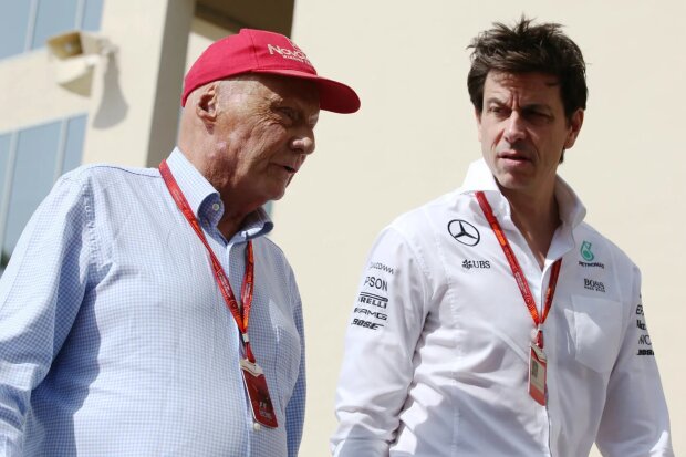 Niki Lauda Toto Wolff ~Niki Lauda und Toto Wolff ~ Niki Lauda Toto Wolff ~Niki Lauda und Toto Wolff ~