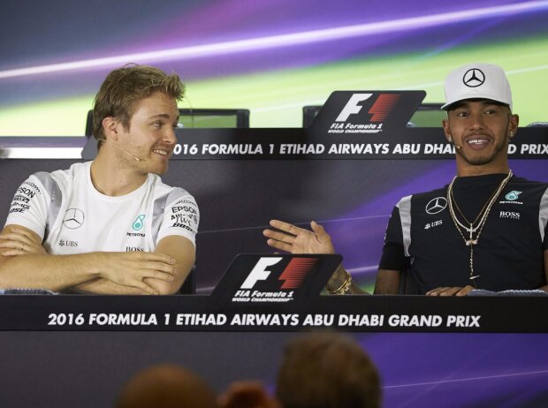 Nico Rosberg, Lewis Hamilton