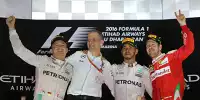 Bild zum Inhalt: Formel 1 Abu Dhabi 2016: Rosberg trotzt Hamiltons Spielchen!