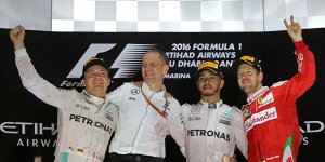 Formel 1 Abu Dhabi 2016: Rosberg trotzt Hamiltons Spielchen!