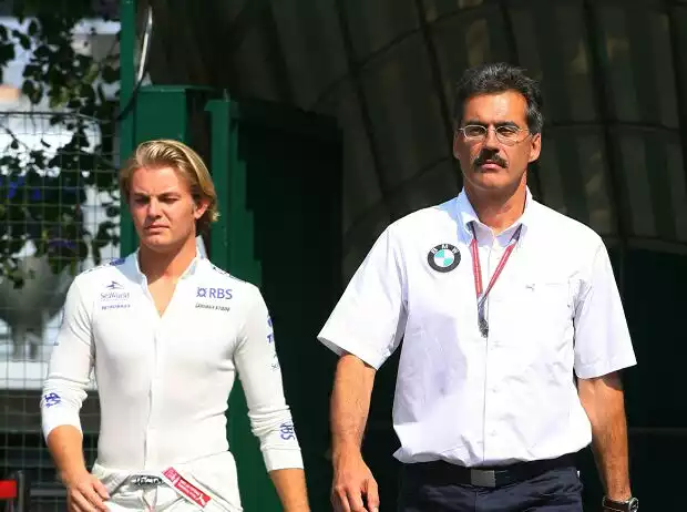 Mario Theissen, Nico Rosberg Titel-Bild zur News: Mario Theissen, Nico Rosberg
