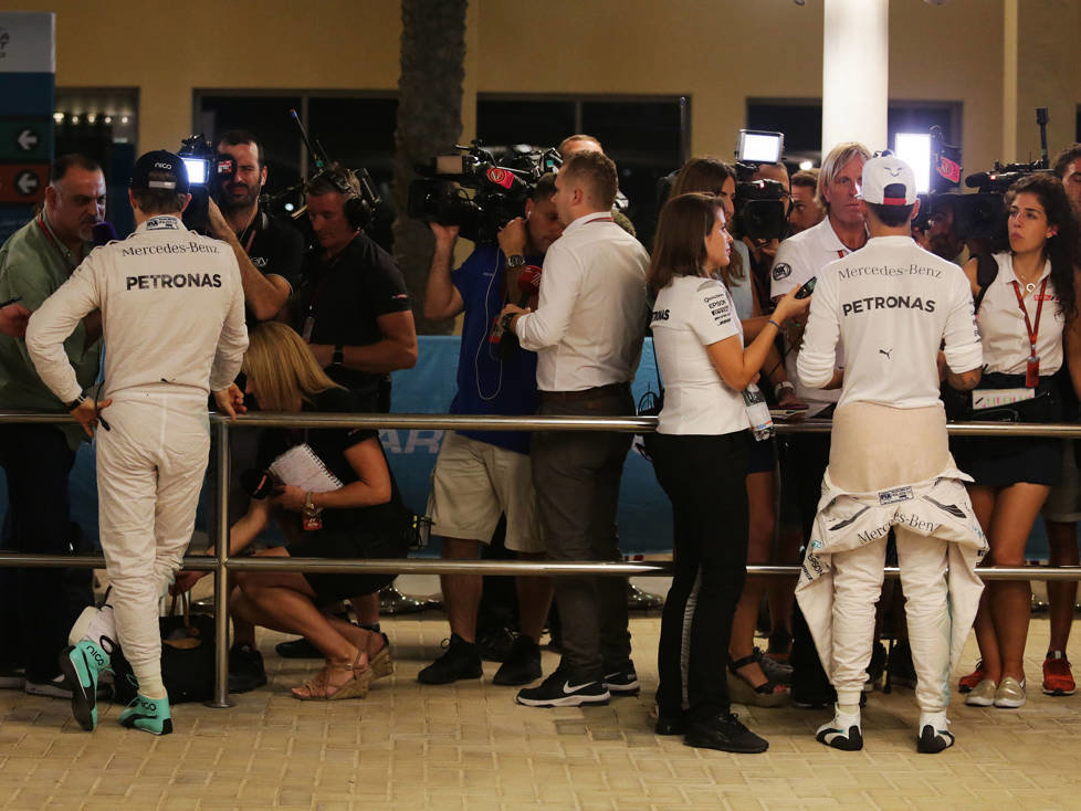 Nico Rosberg, Lewis Hamilton