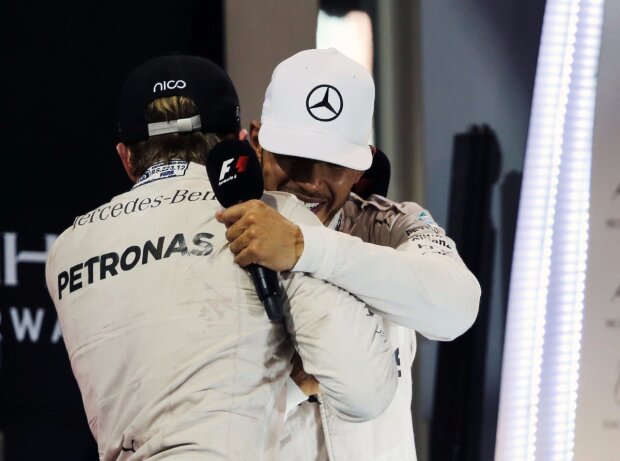 Nico Rosberg, Lewis Hamilton