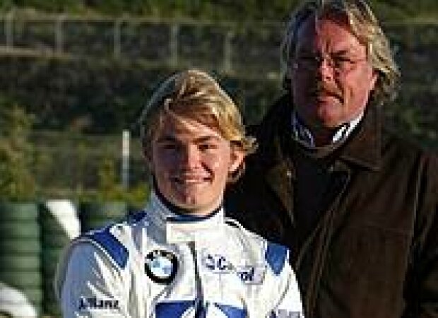 Nico Rosberg mit Vater Keke Nico Rosberg mit Vater Keke
