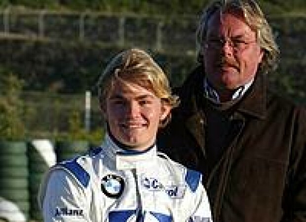 Nico Rosberg mit Vater Keke