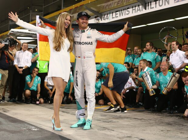 Titel-Bild zur News: Vivian und Nico Rosberg