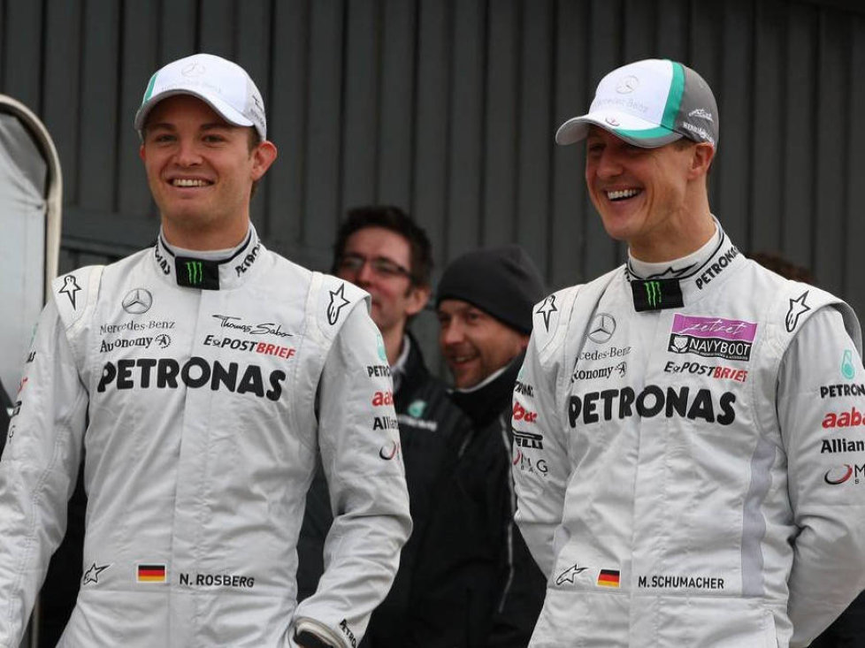 Nico Rosberg, Michael Schumacher