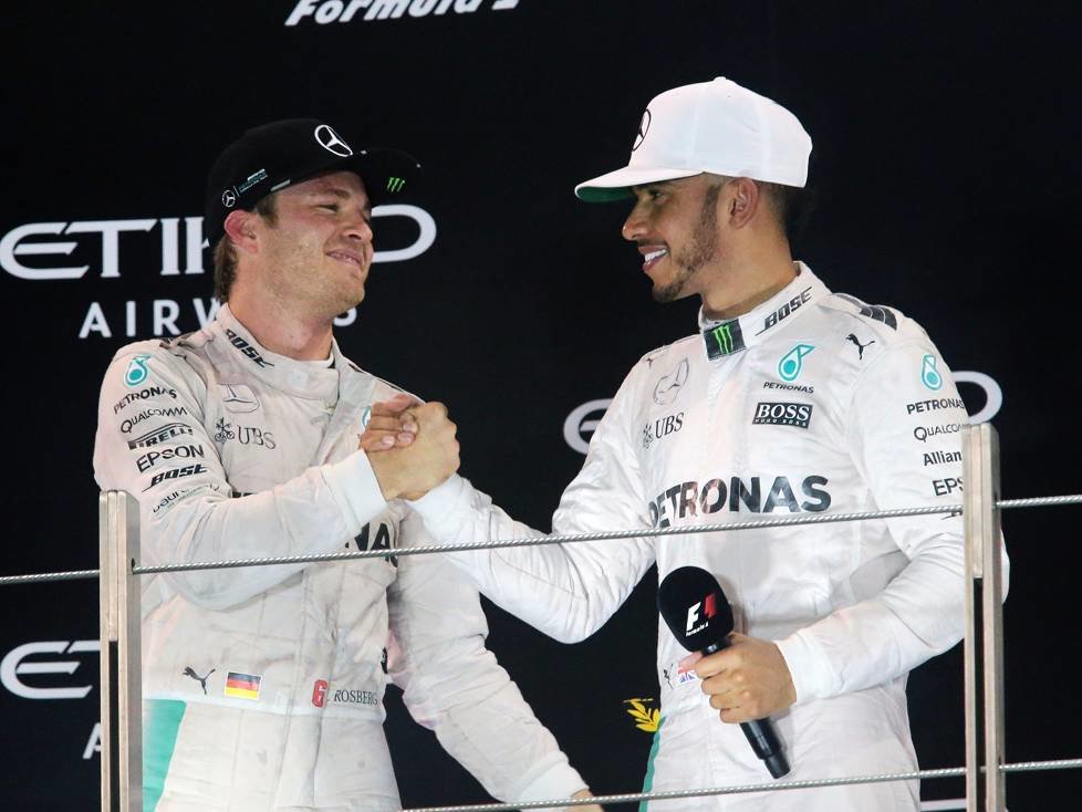 Nico Rosberg, Lewis Hamilton