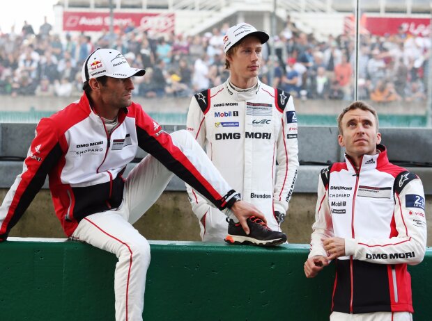 Mark Webber, Brendon Hartley, Timo Bernhard