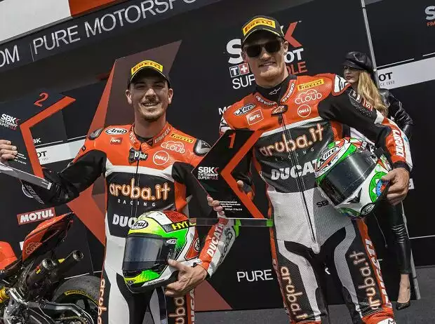 Chaz Davies, Davide Giugliano Titel-Bild zur News: Chaz Davies, Davide Giugliano