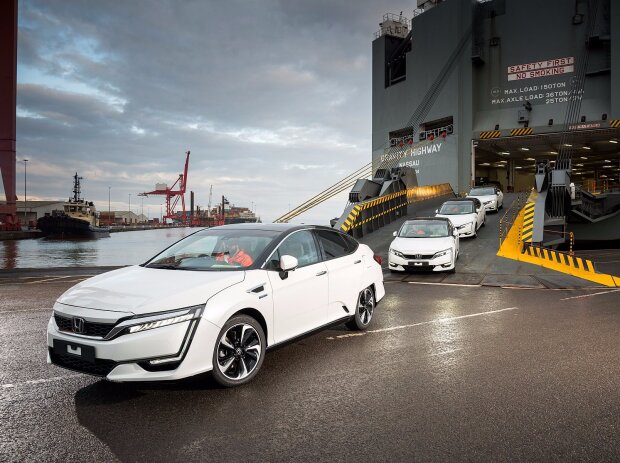 Honda bringt die ersten Clarity Fuel Cell nach Europa