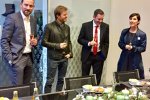 Georg Nolte, Nico Rosberg und Oberbürgermeister Sven Gerich