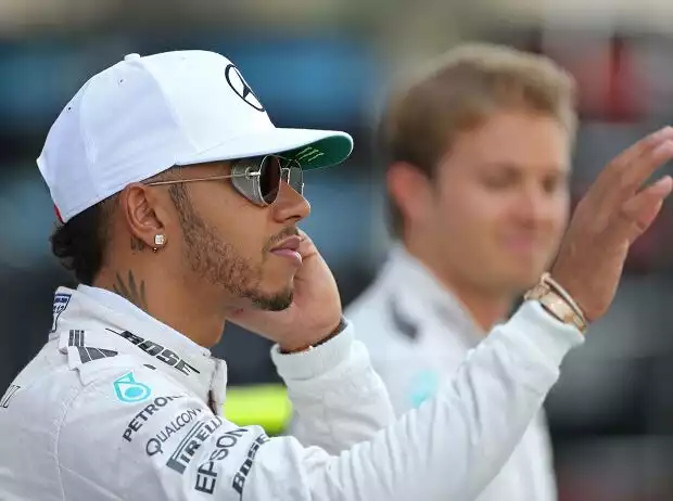 Lewis Hamilton, Nico Rosberg Titel-Bild zur News: Lewis Hamilton, Nico Rosberg