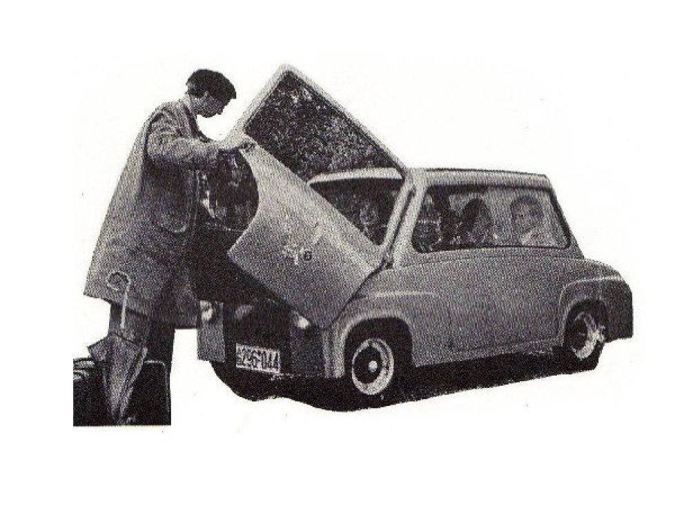 Glas Vierrad-Roller