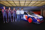 Dani Sordo, Thierry Neuville und Hayden Paddon