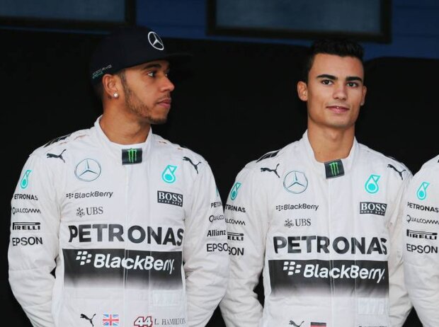 Titel-Bild zur News: Lewis Hamilton, Pascal Wehrlein, Nico Rosberg