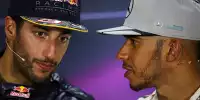 Daniel Ricciardo, Lewis Hamilton