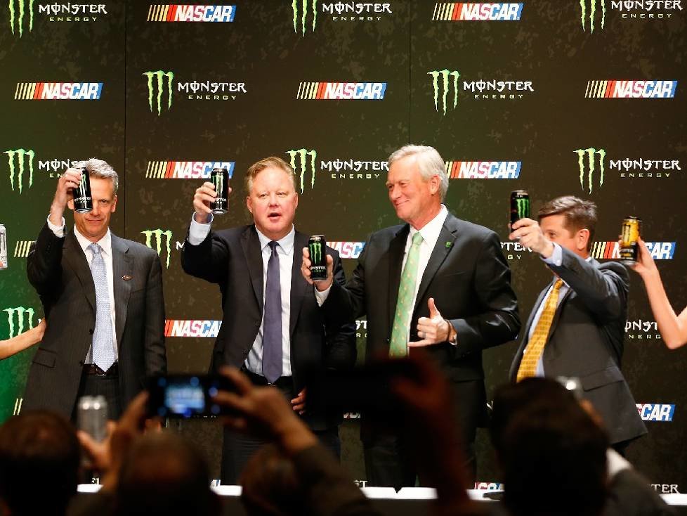 Steve Phelps, Brian France, Mark Hall, Mitch Covington