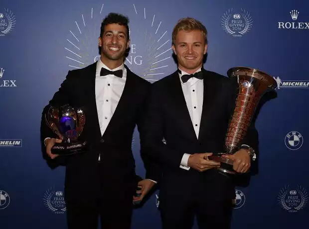Daniel Ricciardo, Nico Rosberg Titel-Bild zur News: Daniel Ricciardo, Nico Rosberg