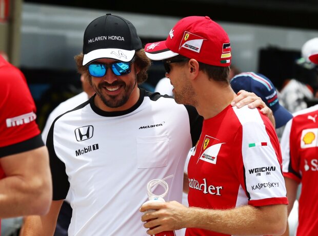 Fernando Alonso, Sebastian Vettel