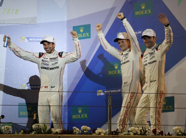 Neel Jani, Marc Lieb, Romain Dumas Neel Jani, Marc Lieb, Romain Dumas