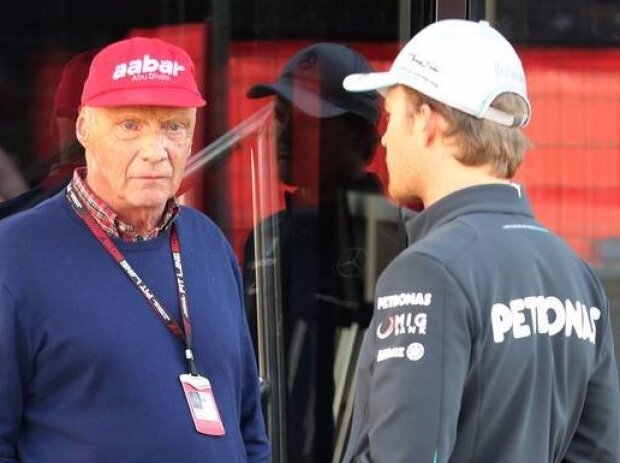 Titel-Bild zur News: Nico Rosberg, Niki Lauda