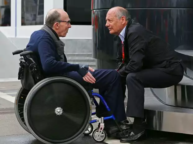 Frank Williams, Ron Dennis Titel-Bild zur News: Frank Williams, Ron Dennis