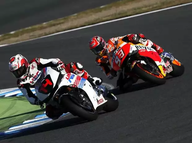 Fernando Alonso, Marc Marquez Titel-Bild zur News: Fernando Alonso, Marc Marquez