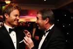 Nico Rosberg (Mercedes) und Nigel Mansell 