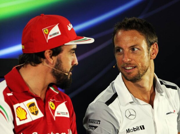 Fernando Alonso, Jenson Button Fernando Alonso, Jenson Button