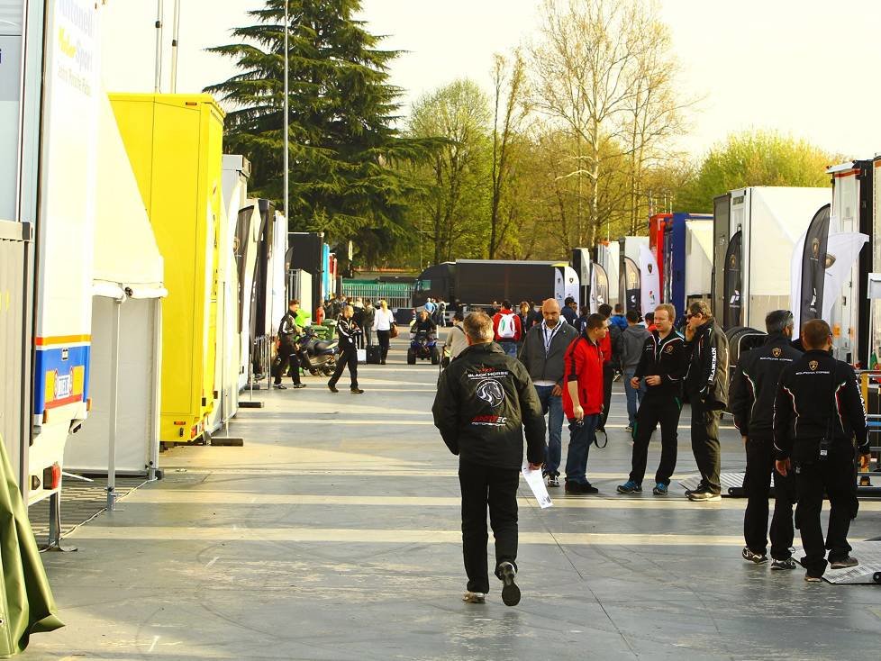 Monza, Fahrerlager