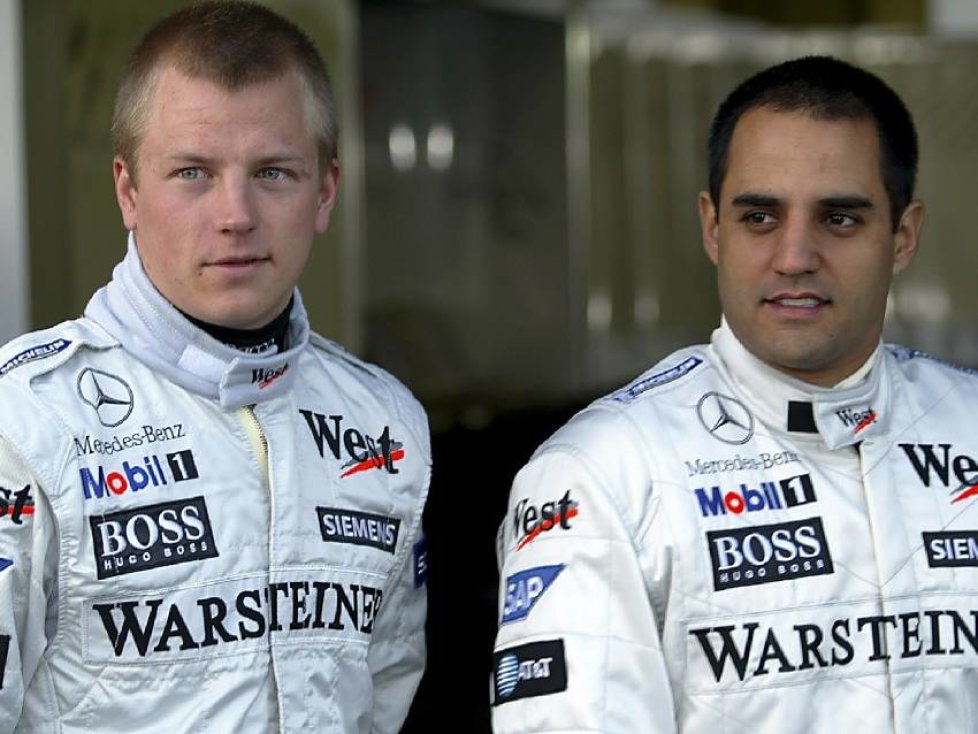 Juan Pablo Montoya, Kimi Räikkönen