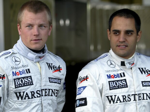 Juan Pablo Montoya, Kimi Räikkönen