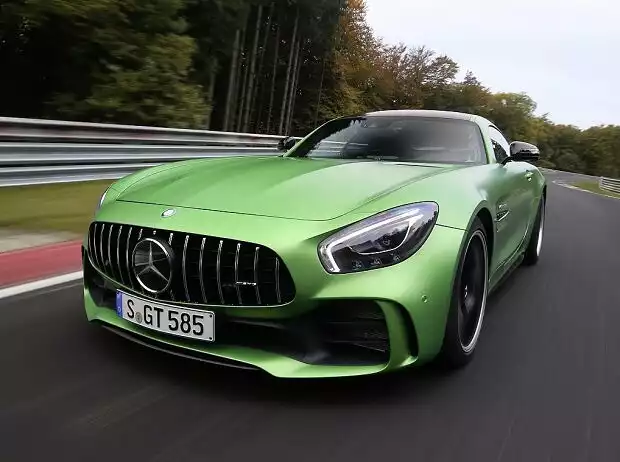 Mercedes-AMG GT R auf der Nürburgring-Nordschleife Titel-Bild zur News: Mercedes-AMG GT R auf der Nürburgring-Nordschleife