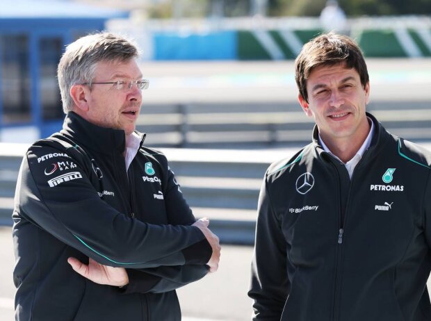 Ross Brawn, Toto Wolff