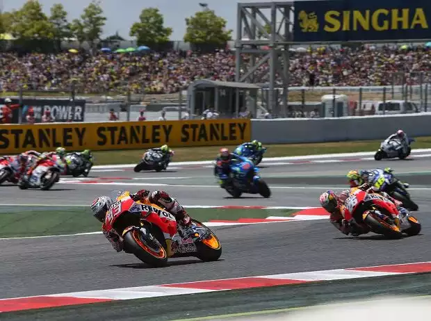 Marc Marquez, Valentino Rossi Titel-Bild zur News: Marc Marquez, Valentino Rossi