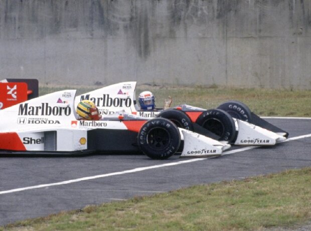 Ayrton Senna, Alain Prost