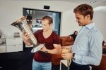 Nico Rosberg mit Turn-Olympiasieger Fabian Hambüchen