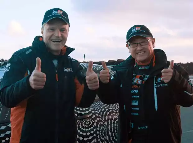 Tommi Mäkinen, Akio Toyoda Titel-Bild zur News: Tommi Mäkinen, Akio Toyoda