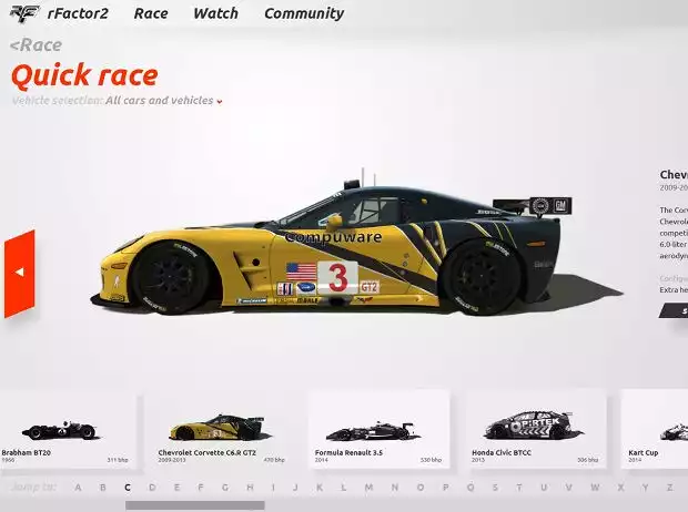 rFactor 2 Titel-Bild zur News: rFactor 2