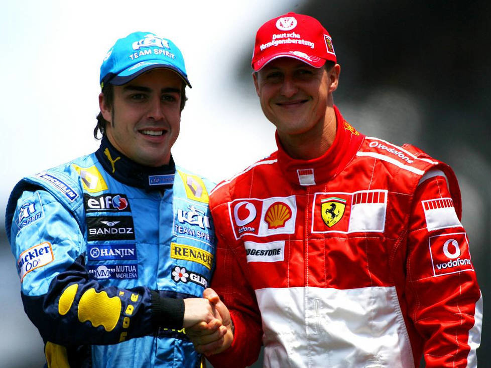 Fernando Alonso, Michael Schumacher
