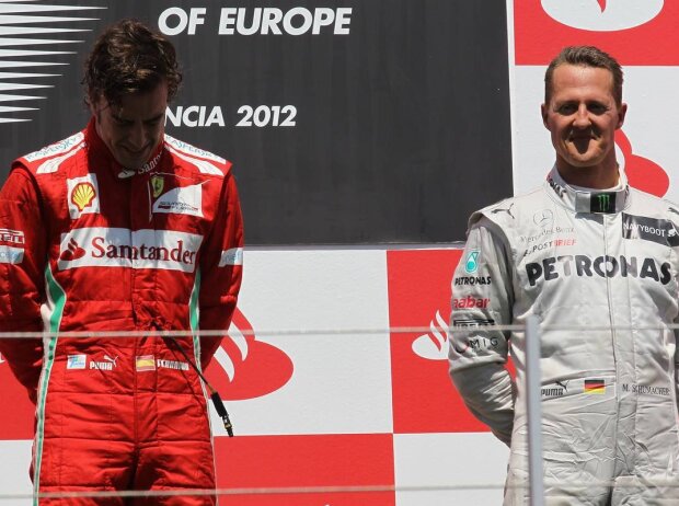 Fernando Alonso, Michael Schumacher