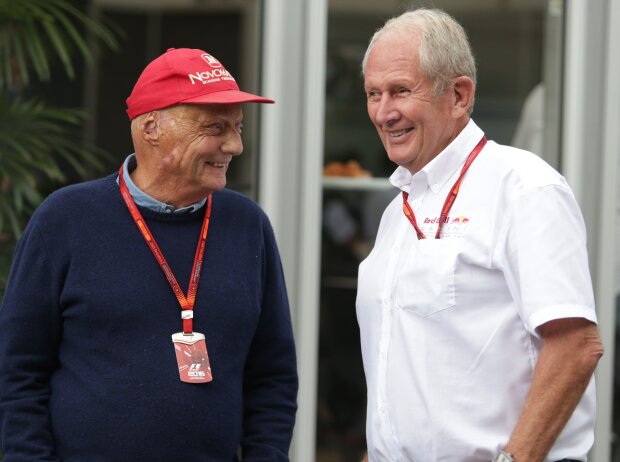 Niki Lauda, Helmut Marko Niki Lauda, Helmut Marko