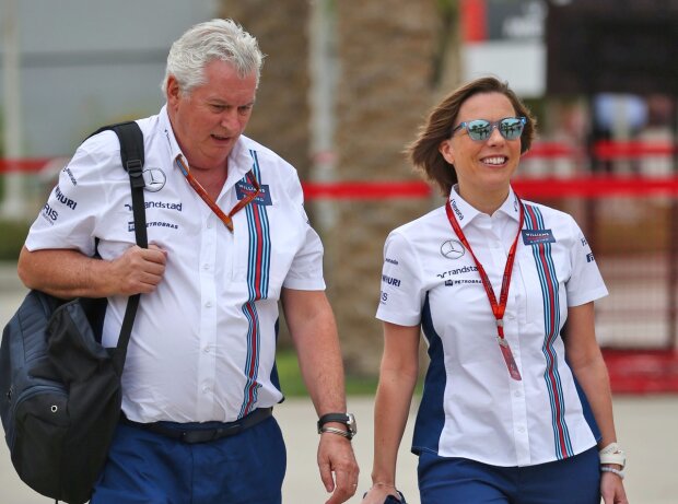 Pat Symonds, Claire Williams Pat Symonds, Claire Williams