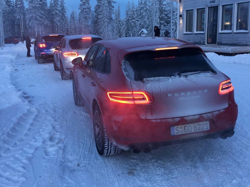 Porsche SUV nördlich des Polarkreises: Porsche Macan Turbo PP